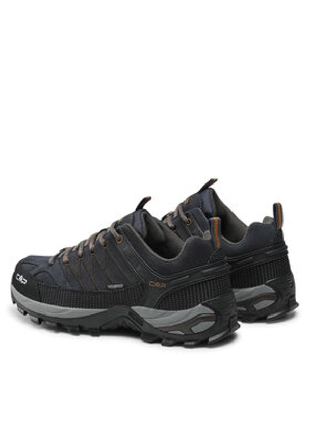CMP Trekkingi Rigel Low Trekking Shoes Wp 3Q13247 Czarny. Kolor: czarny. Materiał: zamsz, skóra. Sport: turystyka piesza
