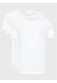 BOSS - Boss Komplet 3 t-shirtów Classic 50475285 Biały Regular Fit. Kolor: biały. Materiał: bawełna