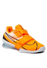 Nike Buty Romaleos 4 CD3463 801 Pomarańczowy. Kolor: pomarańczowy. Materiał: materiał #4