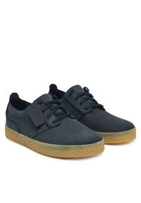 Clarks Sneakersy StreethillLace 26183960 Granatowy. Kolor: niebieski. Materiał: nubuk, skóra #6