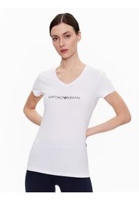 Emporio Armani Underwear T-Shirt 164699 3R227 00010 Biały Regular Fit. Kolor: biały. Materiał: bawełna