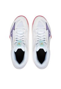 Mizuno Buty halowe Hunder Blade Z Mid V1GC2375 Biały. Kolor: biały. Materiał: materiał #4
