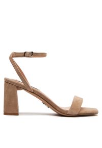 Steve Madden Sandały Luxe Sandal SM11002329-03002-215 Brązowy. Kolor: brązowy