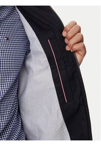 TOMMY HILFIGER - Tommy Hilfiger Kurtka przejściowa Classic Harrington MW0MW43468 Granatowy Regular Fit. Kolor: niebieski. Materiał: bawełna #4