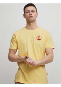 Blend T-Shirt 20715320 Żółty Regular Fit. Kolor: żółty. Materiał: bawełna #1