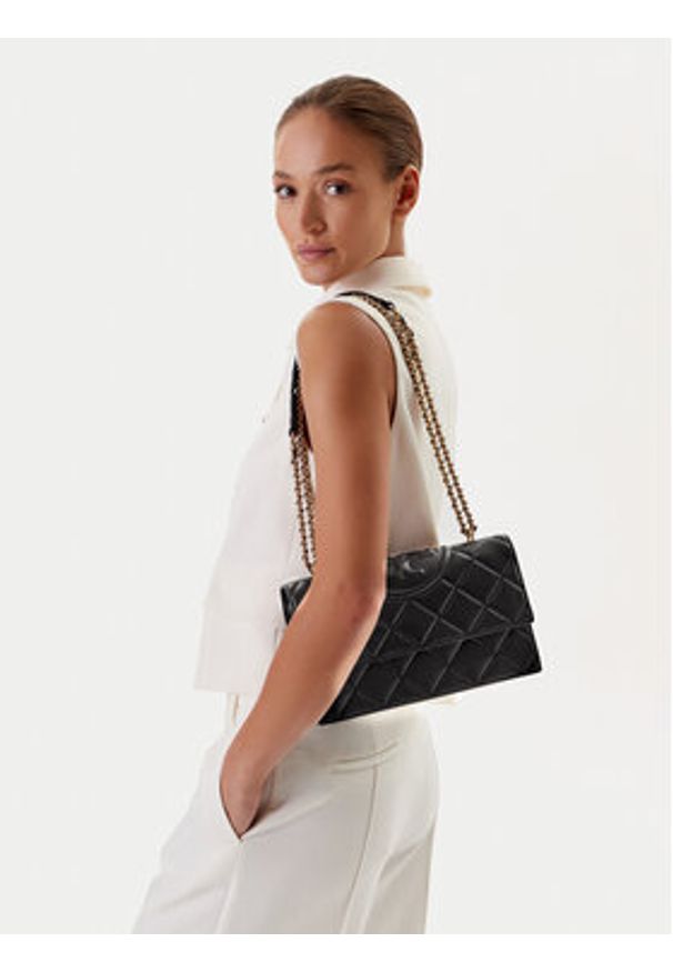 Tory Burch Torebka 164799 Czarny. Kolor: czarny. Materiał: skórzane