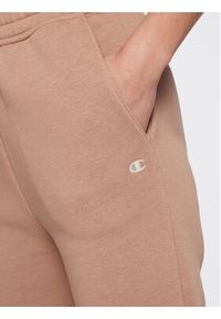 Champion Spodnie dresowe Eco-Future 115668 Brązowy Custom Fit. Kolor: brązowy. Materiał: bawełna #6