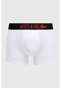 Lacoste bokserki x Netflix 3-pack męskie kolor czarny 5H6421-G54. Kolor: czarny #6