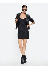 ROTATE Sukienka koktajlowa Lace 111030100 Czarny Slim Fit. Kolor: czarny. Materiał: syntetyk. Styl: wizytowy