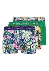 Jack & Jones - Jack&Jones Komplet 3 par bokserek Fred 12283386 Kolorowy. Materiał: bawełna. Wzór: kolorowy #8