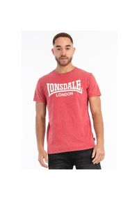 Koszulka Lonsdale Stofa. Kolor: wielokolorowy, biały, czerwony. Długość rękawa: krótki rękaw. Długość: krótkie #1