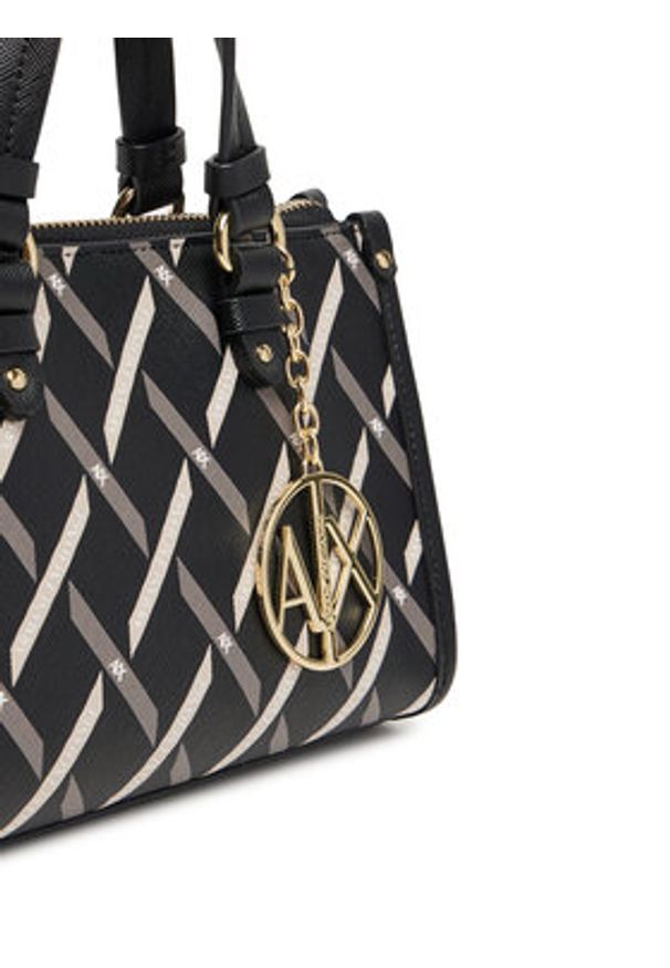 Armani Exchange Torebka XW000928 AF17155 MC043 Czarny. Kolor: czarny. Materiał: skórzane