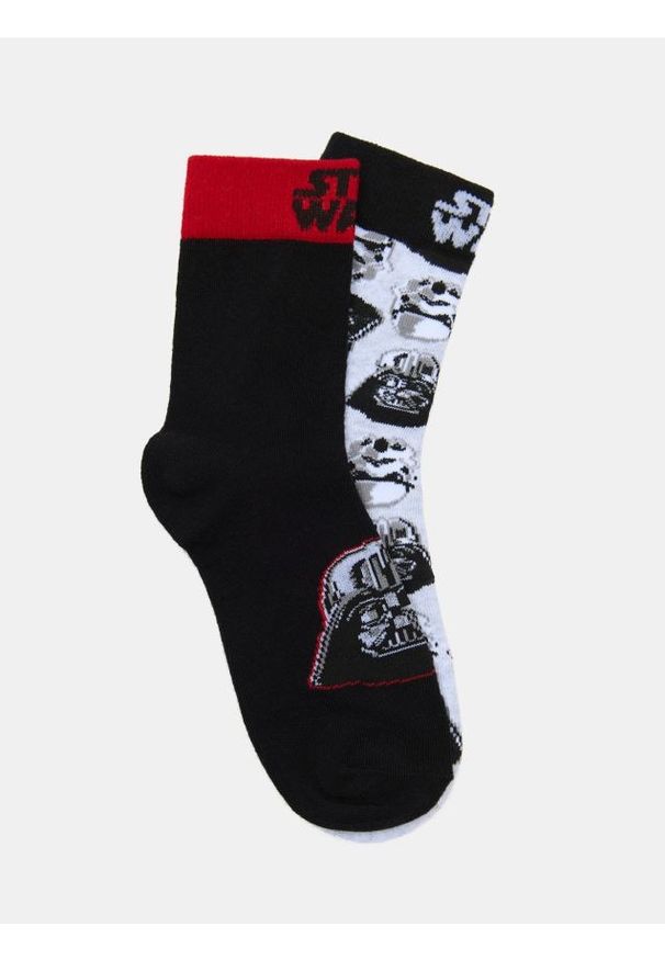 Sinsay - Skarpetki 2 pack Star Wars - wielobarwny. Wzór: motyw z bajki