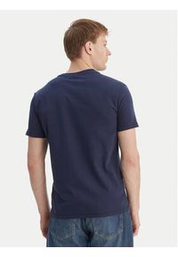 Napapijri T-Shirt S-Mahsa NP0A4FZB Granatowy Regular Fit. Kolor: niebieski. Materiał: bawełna #4