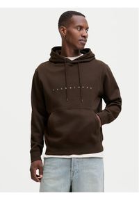 Jack & Jones - Jack&Jones Bluza Star 12233972 Brązowy Relaxed Fit. Kolor: brązowy. Materiał: bawełna