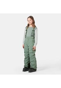 Dziecięce spodnie narciarskie Helly Hansen No Limits 2.0. Kolor: zielony. Sezon: zima. Sport: narciarstwo #1
