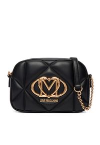 Love Moschino - LOVE MOSCHINO Torebka JC4038PP1OLC0000 Czarny. Kolor: czarny. Materiał: skórzane #1