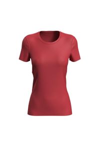 Stedman - Sportowa Koszulka Damska. Kolor: czerwony. Sport: turystyka piesza #1
