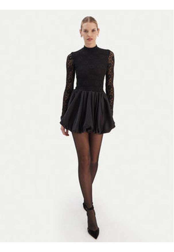 BARDOT - Bardot Sukienka koktajlowa Yana 60191DB Czarny Slim Fit. Kolor: czarny. Materiał: syntetyk. Styl: wizytowy