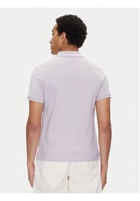 AMI PARIS Polo HPL060.760 Fioletowy Regular Fit. Typ kołnierza: polo. Kolor: fioletowy. Materiał: bawełna #5