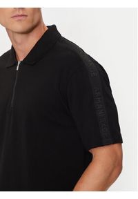 Armani Exchange Polo 6DZFLC ZJM5Z 1200 Czarny Regular Fit. Typ kołnierza: polo. Kolor: czarny. Materiał: bawełna #3