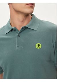 Save The Duck Polo Ovidio DR1213M-BATE18 Zielony Regular Fit. Typ kołnierza: polo. Kolor: zielony. Materiał: bawełna #3