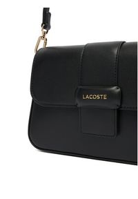 Lacoste Torebka Casual NF5152AU Czarny. Kolor: czarny. Materiał: skórzane. Styl: casual #4