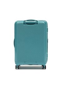 AMERICAN TOURISTER - American Tourister Walizka średnia Soundbox 88473-A066-1INU Turkusowy. Kolor: turkusowy #5