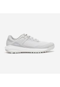 INESIS - Buty do golfa męskie WW500. Kolor: szary. Materiał: kauczuk. Szerokość cholewki: normalna. Sport: golf