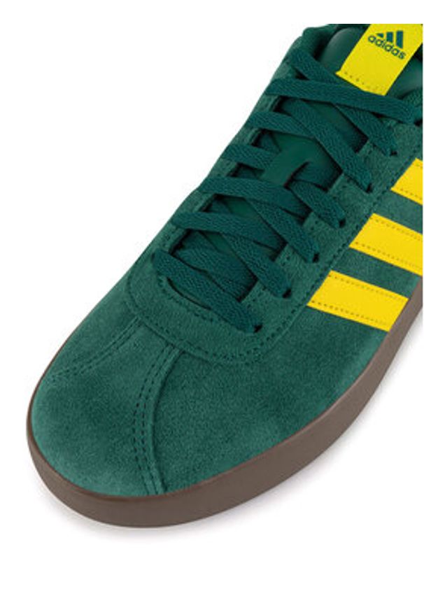 Adidas - adidas Sneakersy CEO-VL COURT 3.0 JP7535 Zielony. Kolor: zielony. Materiał: skóra, zamsz