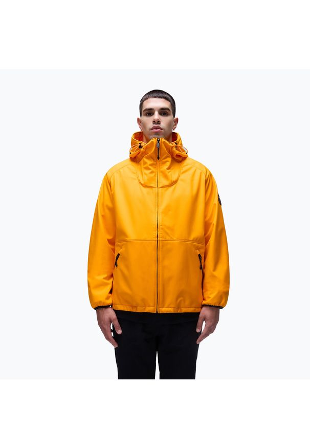 Kurtka męska Napapijri A-Wildhorn. Kolor: pomarańczowy. Sport: turystyka piesza