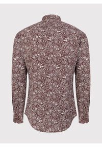 Pako Lorente - Casualowa brązowa koszula w paisley. Okazja: na co dzień. Kolor: brązowy. Materiał: bawełna. Długość rękawa: długi rękaw. Długość: długie. Wzór: paisley. Styl: casual #2