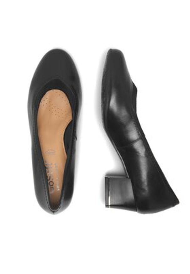 Go Soft Czółenka RST-FLEX-01 Czarny. Kolor: czarny. Materiał: skóra