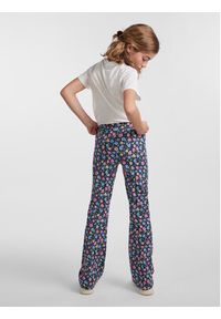 Pieces KIDS Spodnie materiałowe Amari 17136978 Granatowy Slim Fit. Kolor: niebieski. Materiał: bawełna