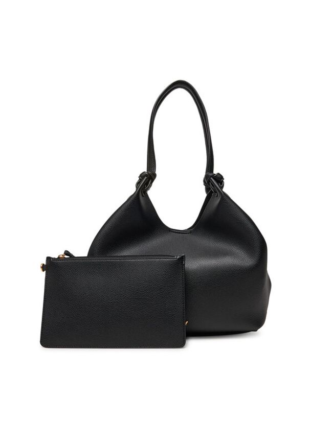 DKNY Torebka R42BAE49 Czarny. Kolor: czarny. Materiał: skórzane