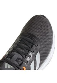 Adidas - Buty adidas Runfalcon 3 HP7564 szare. Zapięcie: sznurówki. Kolor: szary. Materiał: guma. Szerokość cholewki: normalna. Model: Adidas Cloudfoam. Sport: bieganie #7