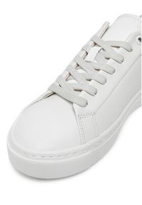 Calvin Klein Sneakersy Cupsole Lace Up W/Ml HW0HW02288 Biały. Kolor: biały. Materiał: skóra #6