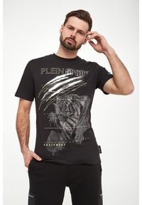 Plein Sport - T-shirt męski PLEIN SPORT. Styl: sportowy