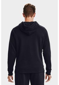Bluza sportowa męska Under Armour Rival Fleece FZ Hoodie. Typ kołnierza: kaptur. Kolor: czarny. Styl: sportowy. Sport: fitness