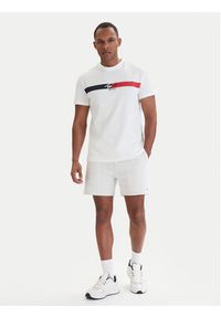 Tommy Jeans T-Shirt DM0DM22539 Biały Regular Fit. Kolor: biały. Materiał: bawełna #2
