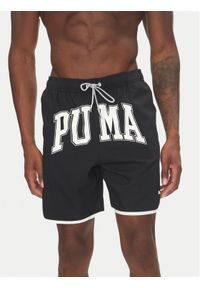 Puma Szorty kąpielowe 938845 Czarny Regular Fit. Kolor: czarny. Materiał: syntetyk