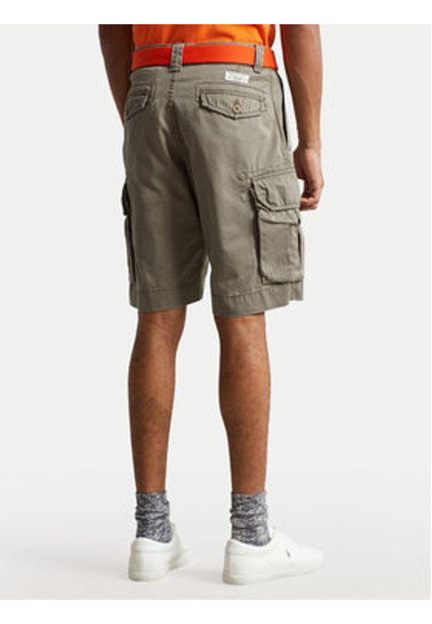 Polo Ralph Lauren Szorty materiałowe 710548502003 Khaki Classic Fit. Kolor: brązowy. Materiał: bawełna