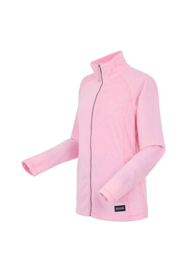 DARE 2B - Bluza Polarowa Damska Pełen Suwak Mayse. Kolor: różowy. Materiał: polar. Sezon: zima