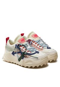 OFF-WHITE - Off-White Sneakersy OMIA139S22FAB0010445 Écru. Materiał: materiał #6