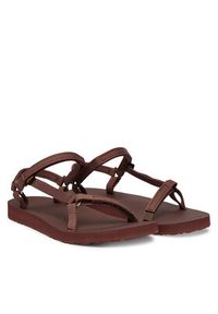 Teva Sandały Original Universal Slim 1150110 Bordowy. Kolor: czerwony. Materiał: materiał #5