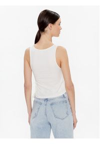 Calvin Klein Jeans Top J20J221062 Écru Regular Fit. Materiał: bawełna #2