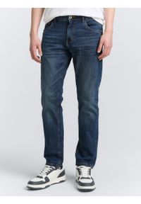Tom Tailor - Męskie Spodnie Jeansowe Josh Regular Slim Mid Stone Wash Denim 1047978 10281