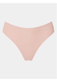 Calvin Klein Underwear Stringi 000QD5103E Różowy. Kolor: różowy. Materiał: bawełna #4