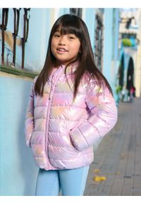 Sinsay - Kurtka pikowana - różowy. Kolor: różowy #1