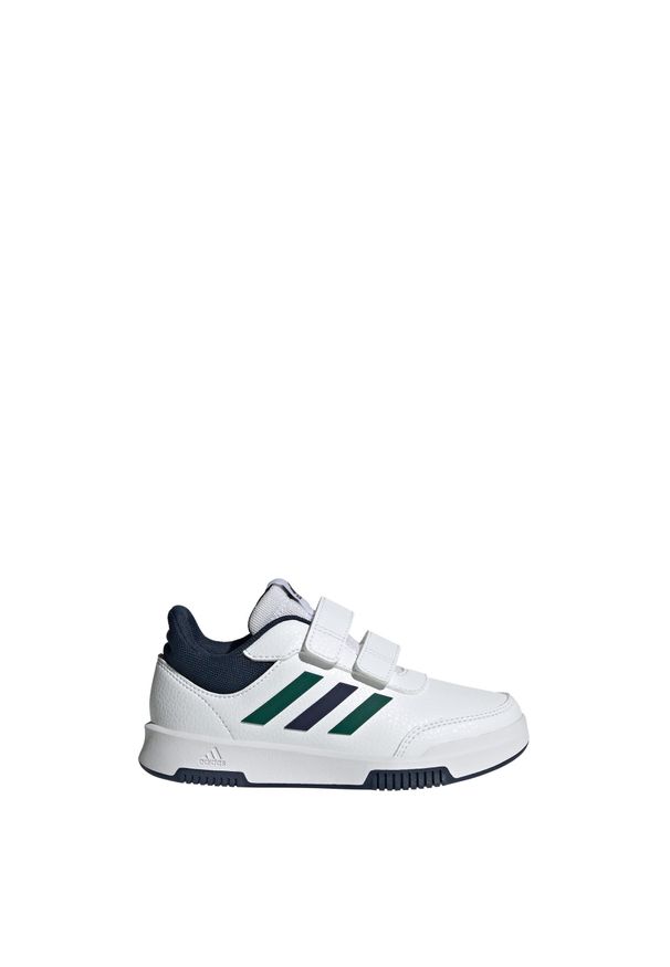 Adidas - Tensaur Hook and Loop Shoes. Okazja: na co dzień. Kolor: zielony, niebieski, biały, wielokolorowy. Materiał: syntetyk, skóra